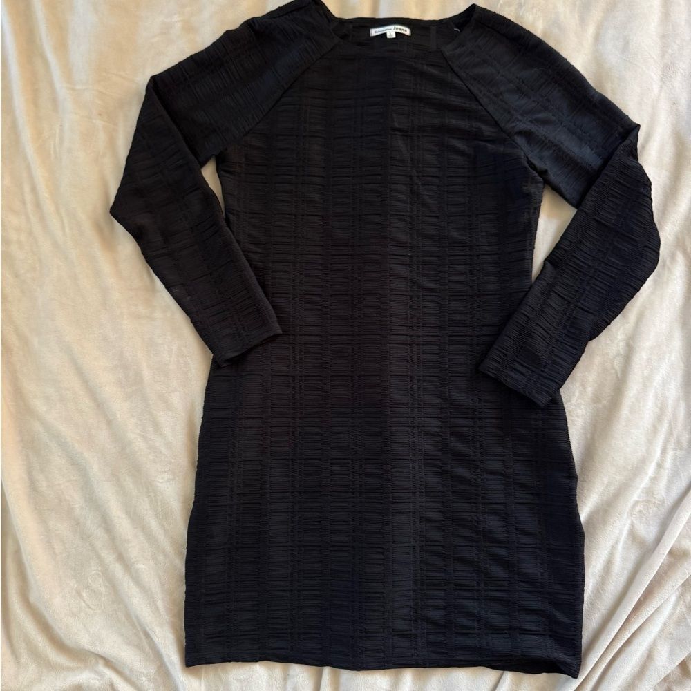 Reformation Dee Dress Textured Knit Mini Size L - Picture 3 of 8